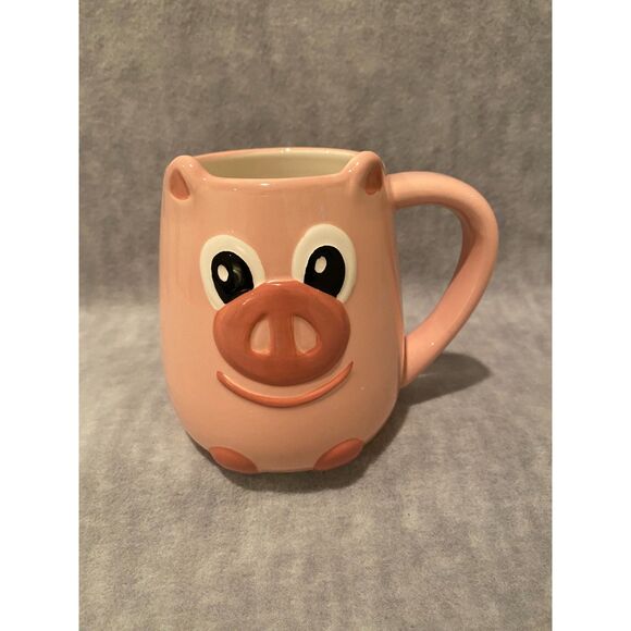 TAG‎ Pink Pig 3D Coffee Tea Mug Cup NEW Piggy Swine - Picture 6 of 7